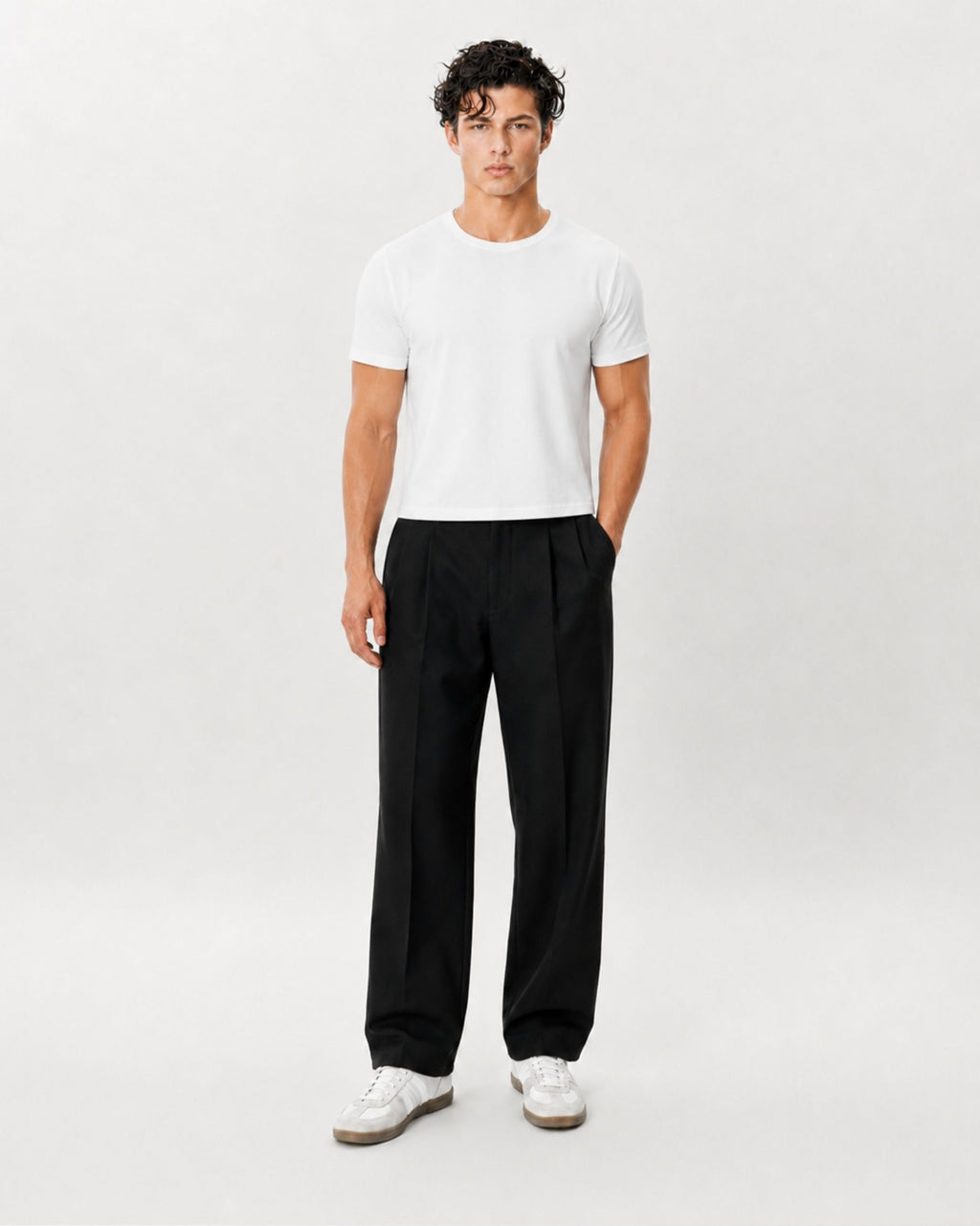 The Classic Crop Tee | White
