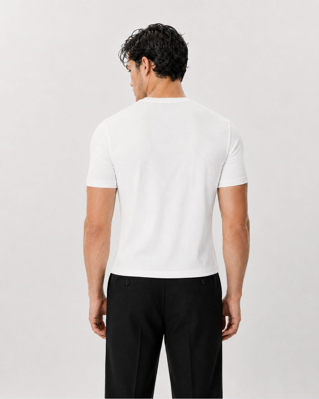 The Classic Crop Tee | White