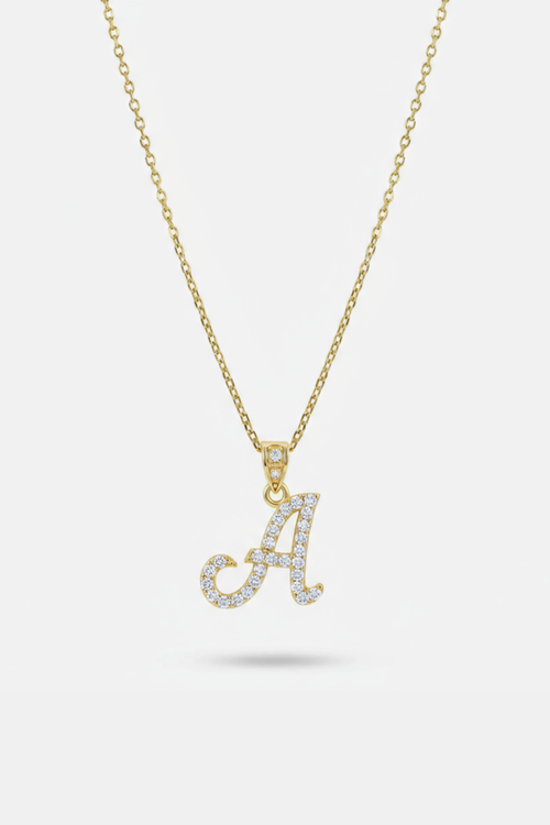 The 'A' Necklace
