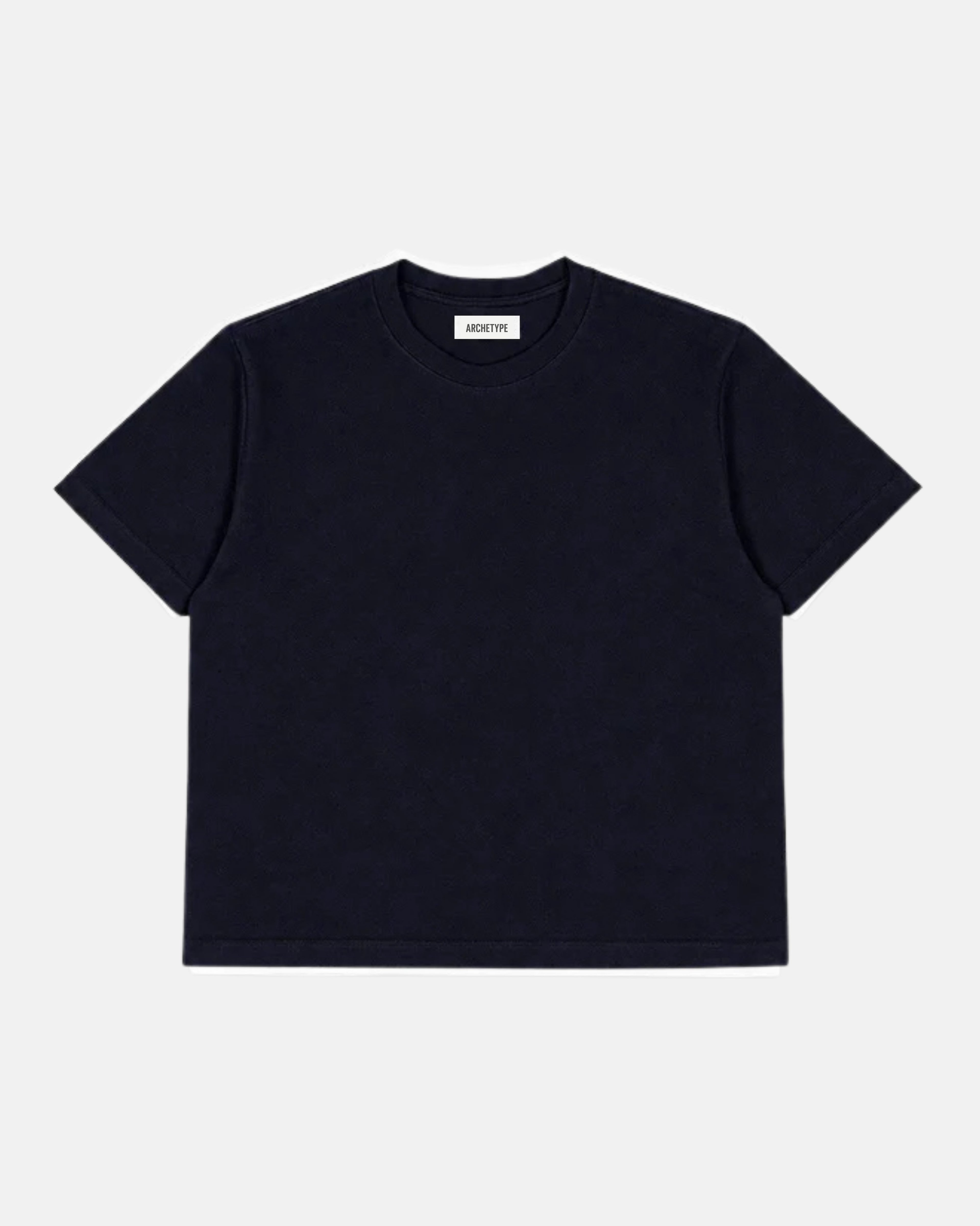 The Classic Crop Tee | Black