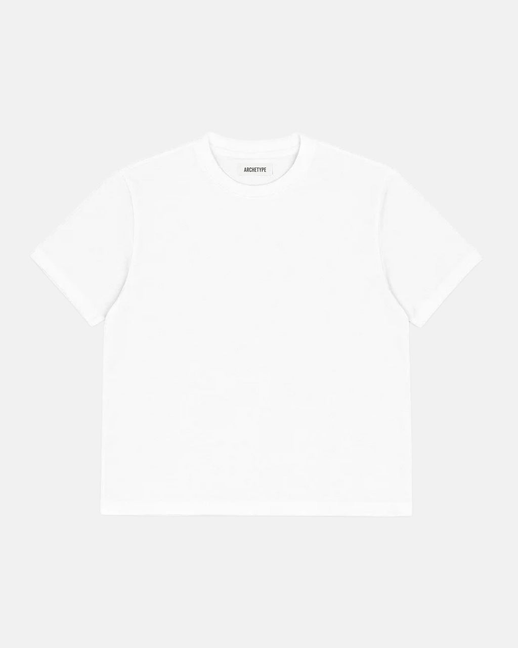 The Classic Crop Tee | White