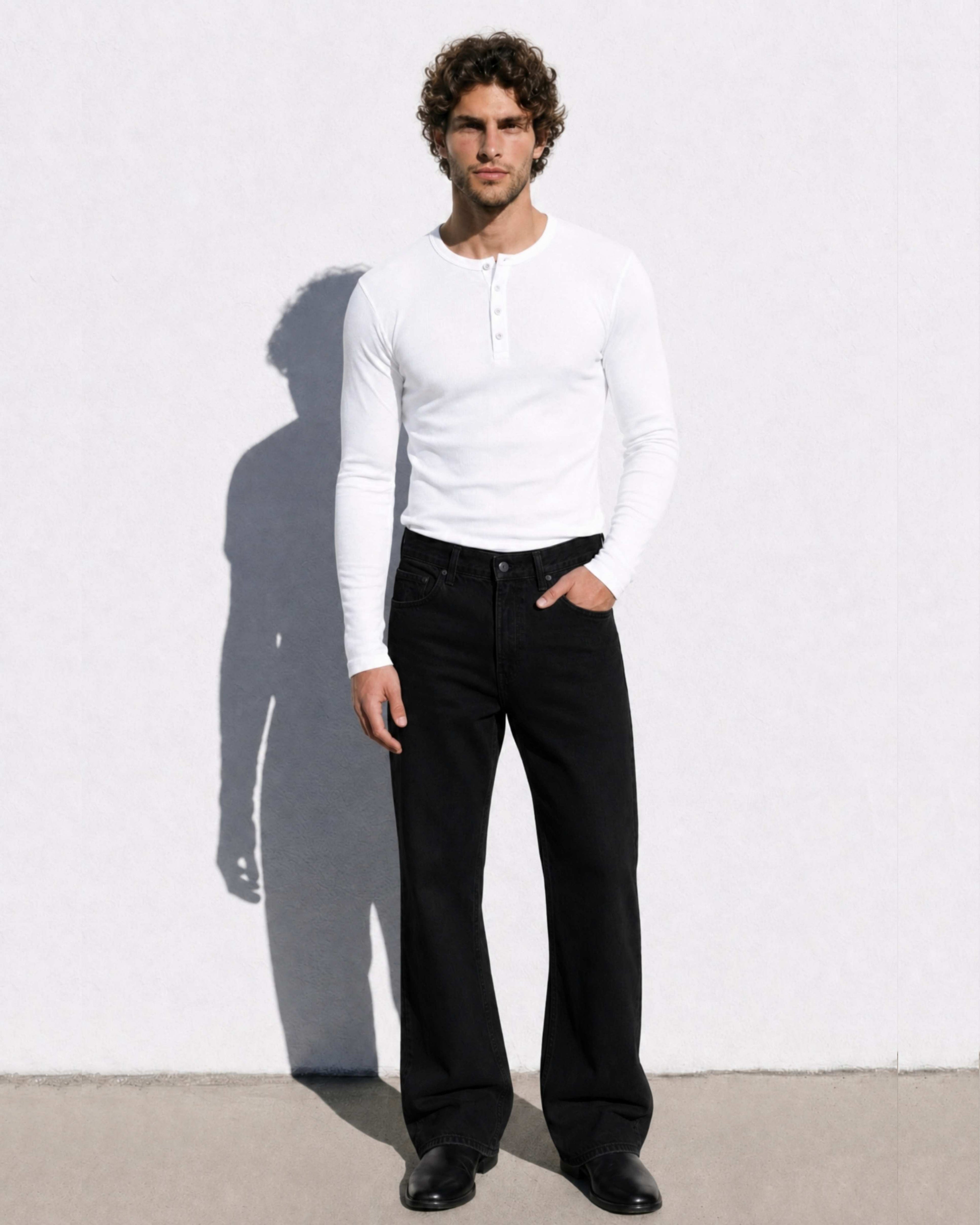 The Drift Jean | Jet Black