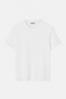 The Slim Crop Tee | White