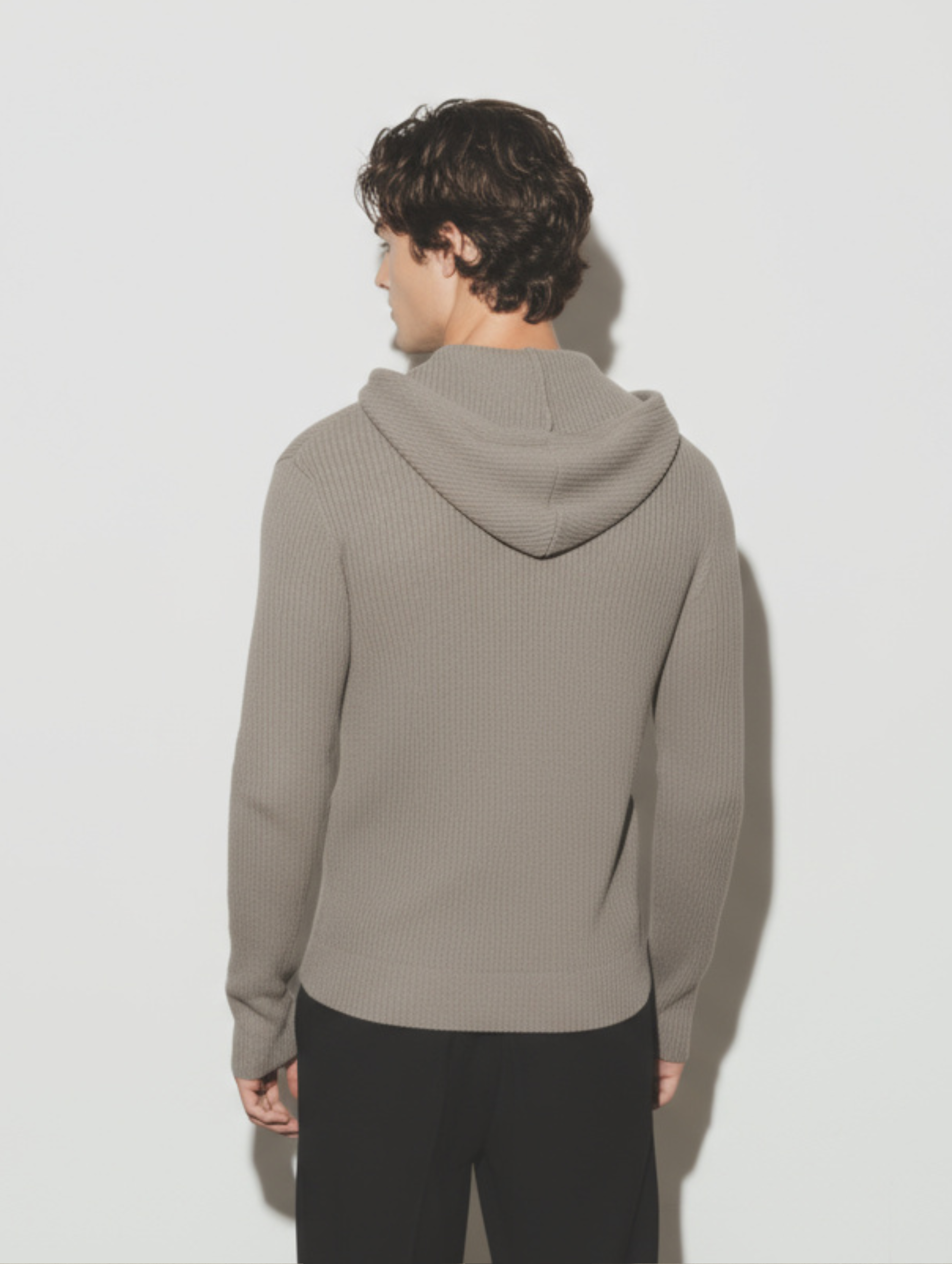 The Slim Zip Hoodie | Vintage Moss