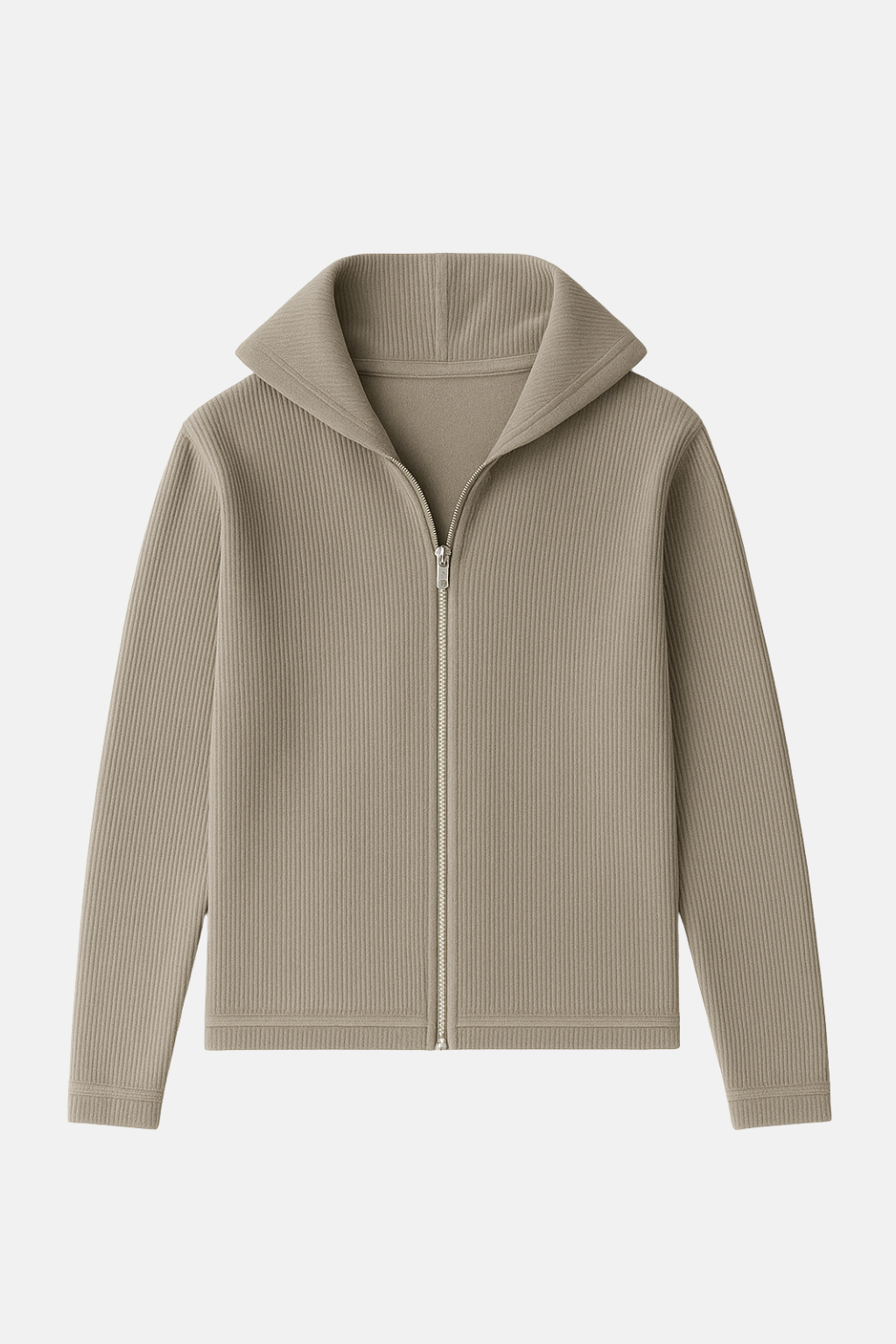 The Slim Zip Hoodie | Vintage Moss