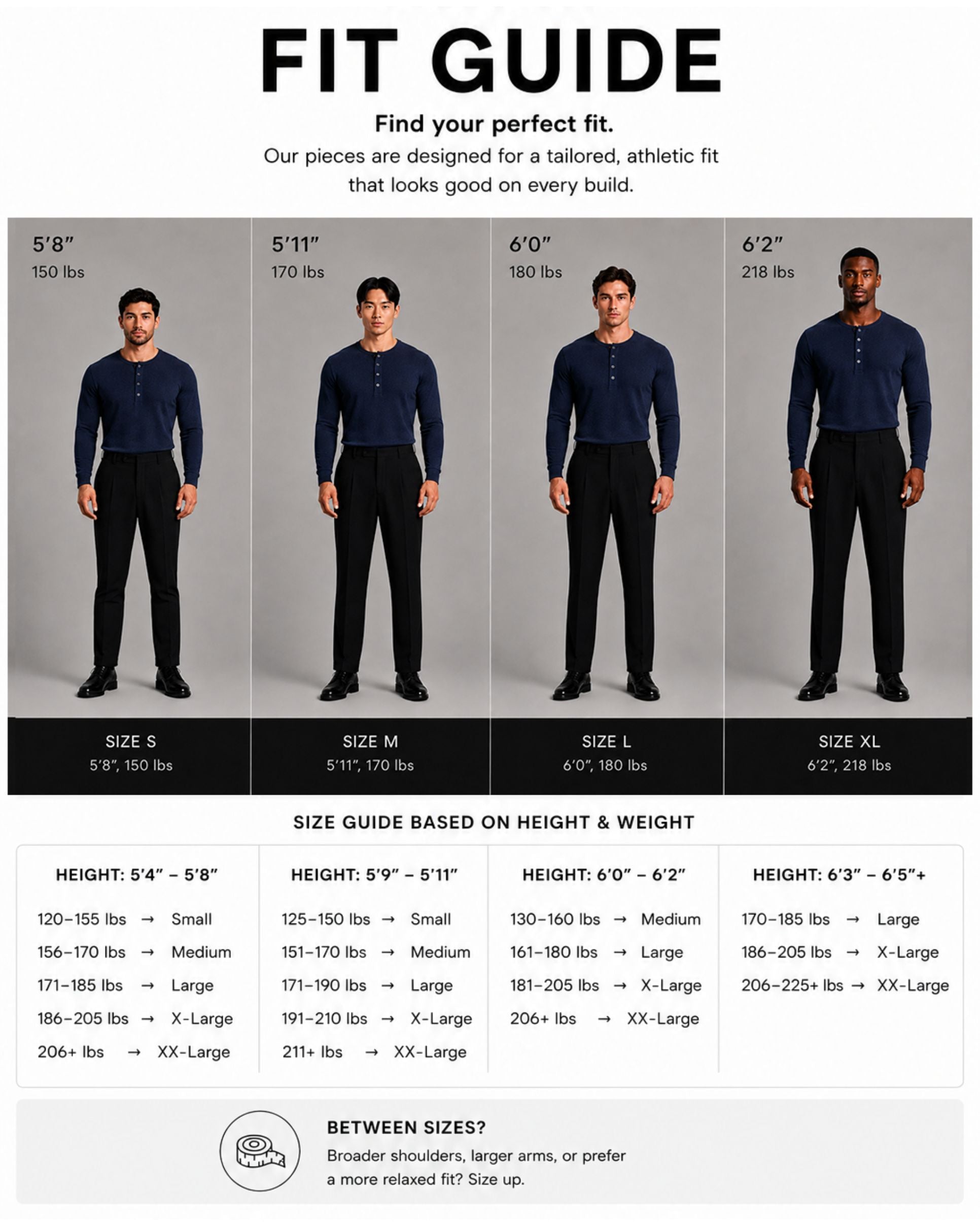 The Slim Crop Henley Longsleeve | Navy